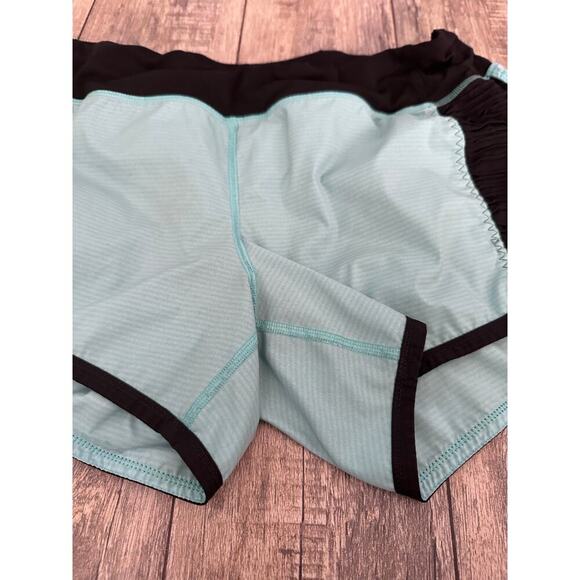 Lululemon Women's 6 Run Bright At Night Short Active Running Shorts Size 10 - Picture 4 of 8